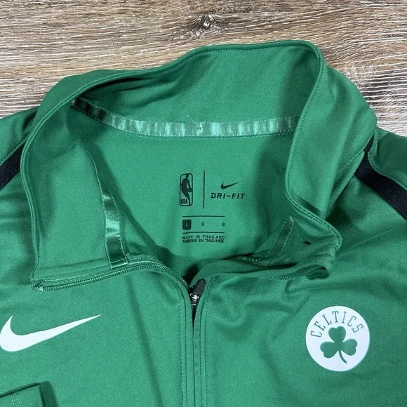 Nike Green Half-Zip Sweatshirt - Picture 4 of 7